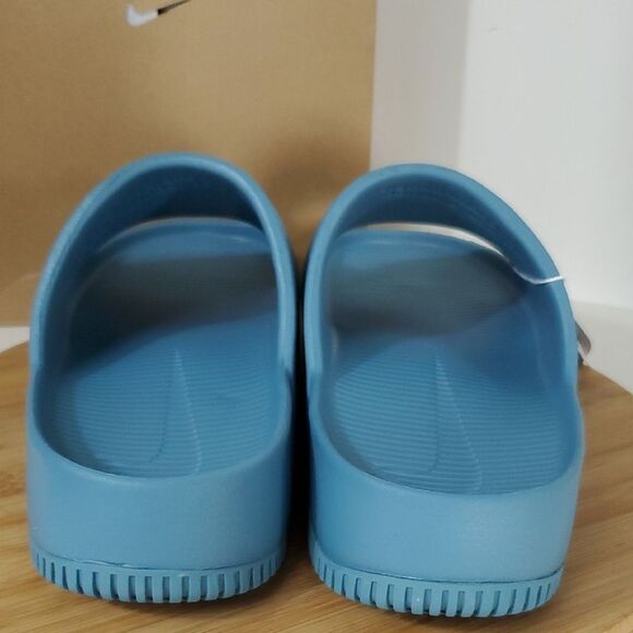 Nike Calm Slide Sandals Smoky Blue Men's Size 13 Women's 14 NWT - Picture 3 of 11